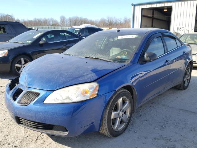 1G2ZH528954169955 - 2005 PONTIAC G6 GT BLUE photo 2