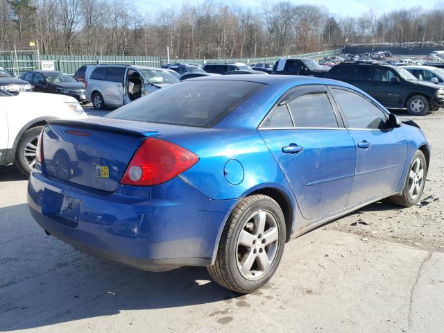 1G2ZH528954169955 - 2005 PONTIAC G6 GT BLUE photo 4