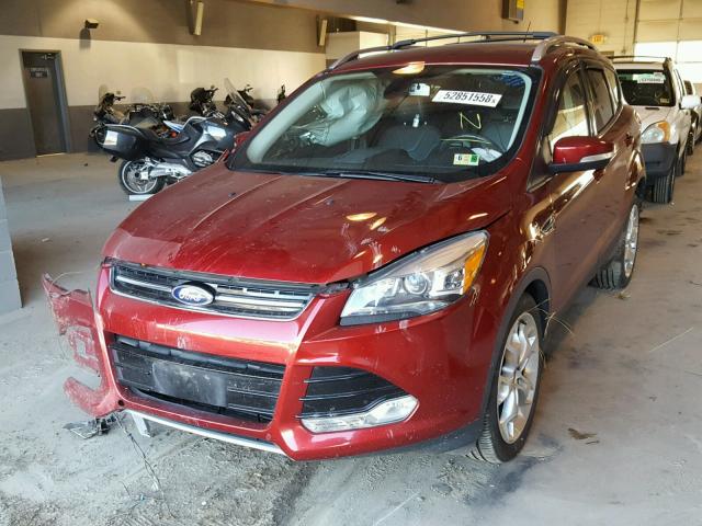 1FMCU0J9XDUD65133 - 2013 FORD ESCAPE TIT RED photo 2