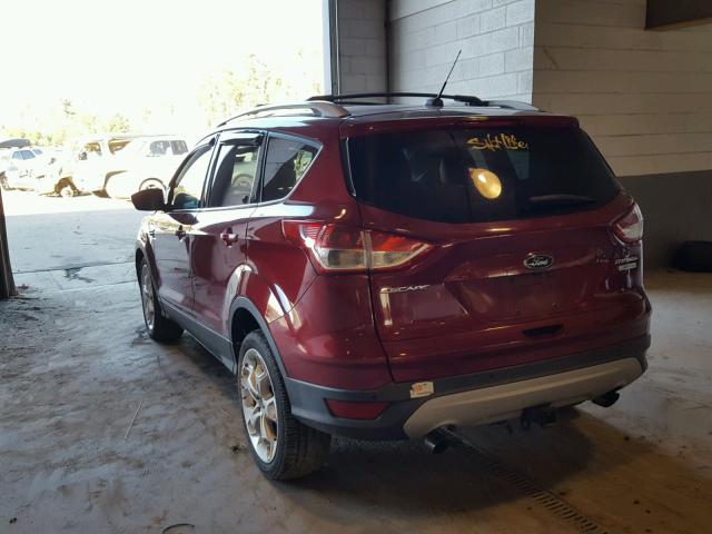 1FMCU0J9XDUD65133 - 2013 FORD ESCAPE TIT RED photo 3