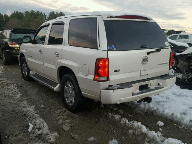 1GYEK63N85R176799 - 2005 CADILLAC ESCALADE L WHITE photo 3