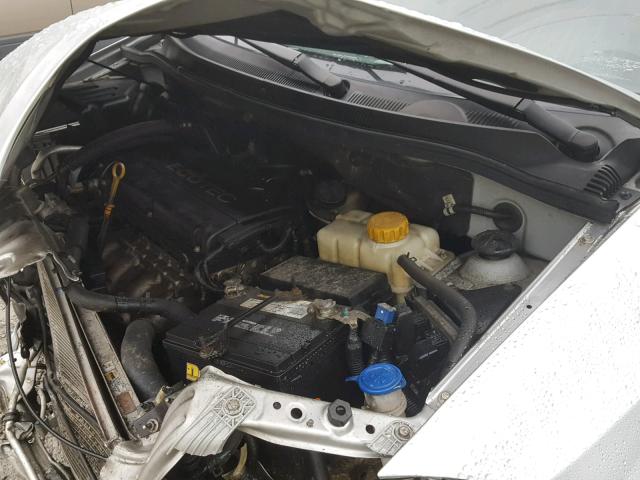 KL1TD5DE1BB163520 - 2011 CHEVROLET AVEO LS SILVER photo 7