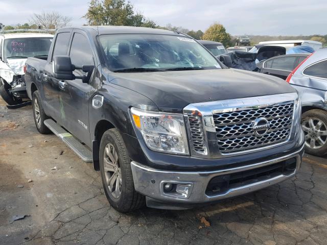 1N6AA1E62HN552552 - 2017 NISSAN TITAN SV BLACK photo 1