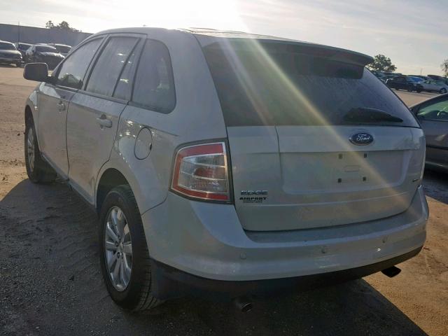 2FMDK38C37BB50667 - 2007 FORD EDGE SEL BEIGE photo 3