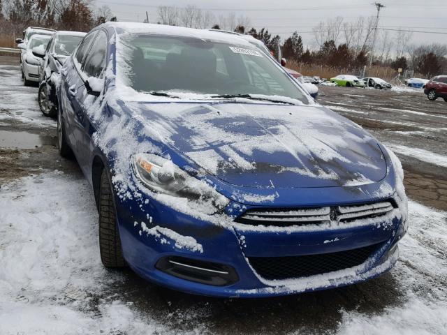 1C3CDFDH4ED868365 - 2014 DODGE DART SE AE BLUE photo 1