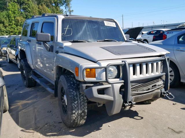 5GTDN13E178103772 - 2007 HUMMER H3 TAN photo 1