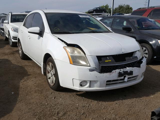 3N1AB61E89L659474 - 2009 NISSAN SENTRA 2.0 WHITE photo 1