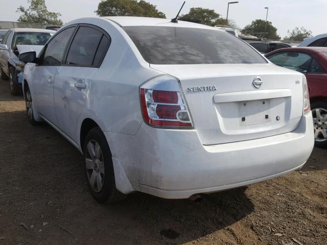 3N1AB61E89L659474 - 2009 NISSAN SENTRA 2.0 WHITE photo 3