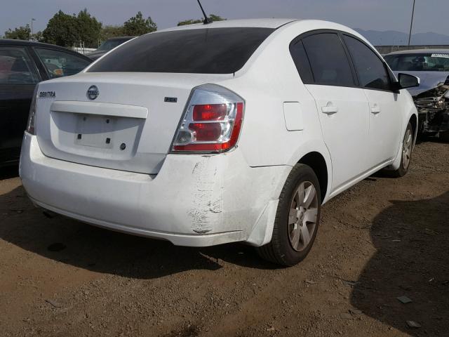 3N1AB61E89L659474 - 2009 NISSAN SENTRA 2.0 WHITE photo 4