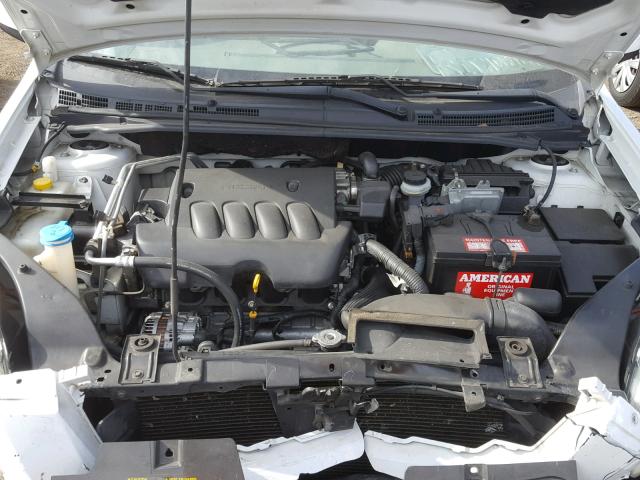 3N1AB61E89L659474 - 2009 NISSAN SENTRA 2.0 WHITE photo 7