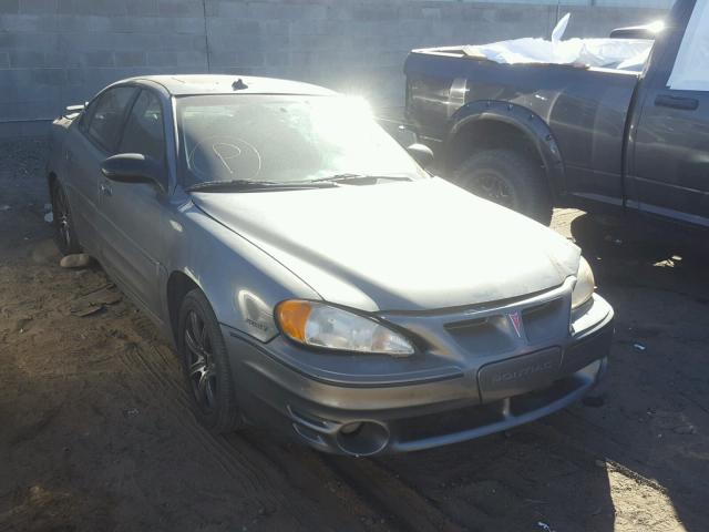 1G2NV52E34M701826 - 2004 PONTIAC GRAND AM G GRAY photo 1