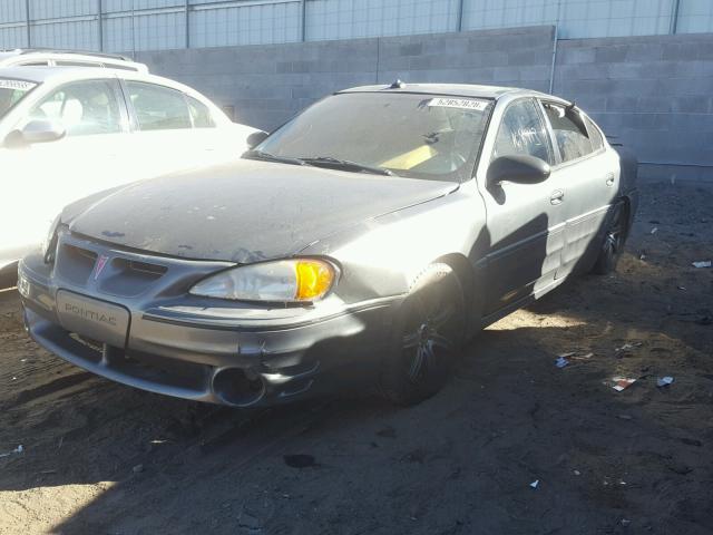 1G2NV52E34M701826 - 2004 PONTIAC GRAND AM G GRAY photo 2