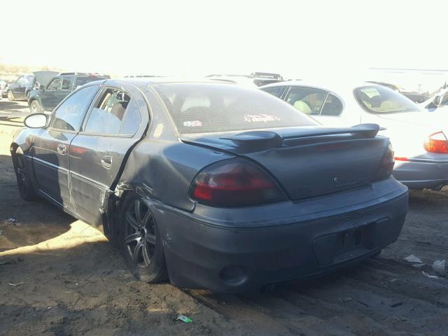 1G2NV52E34M701826 - 2004 PONTIAC GRAND AM G GRAY photo 3