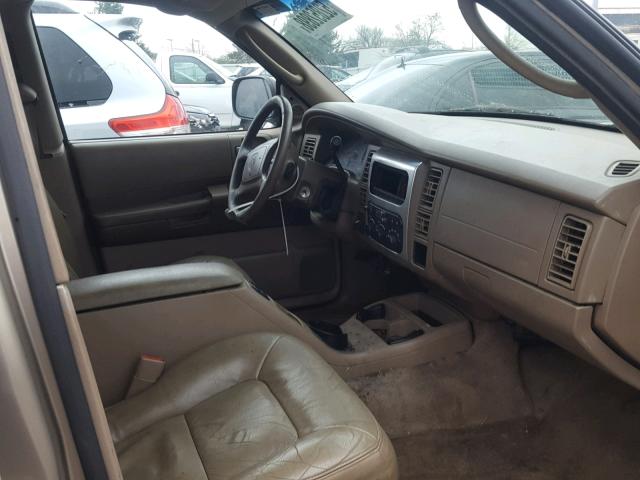 1D4HS58N03F530306 - 2003 DODGE DURANGO SL TAN photo 6