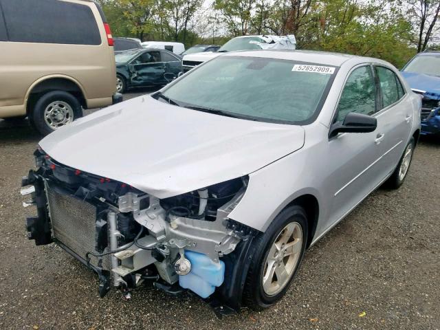 1G11B5SL6EU150559 - 2014 CHEVROLET MALIBU LS SILVER photo 2