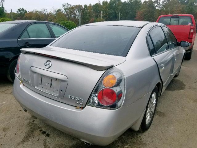 1N4BL11D62C117595 - 2002 NISSAN ALTIMA SE SILVER photo 4