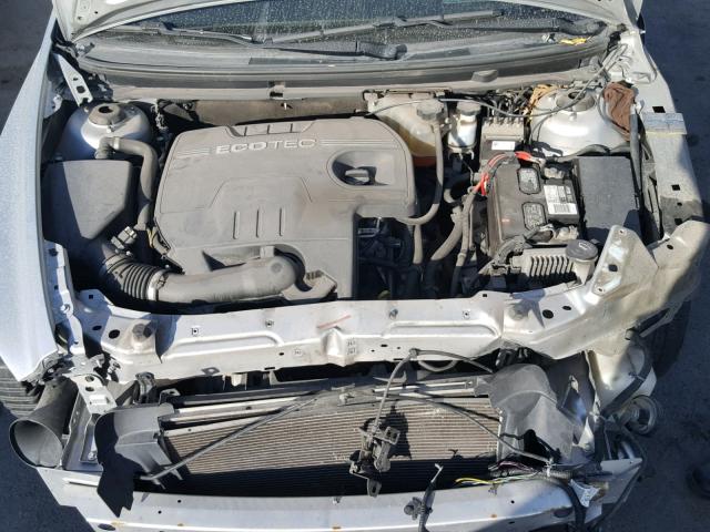 1G1ZC5EB4AF210730 - 2010 CHEVROLET MALIBU 1LT SILVER photo 7