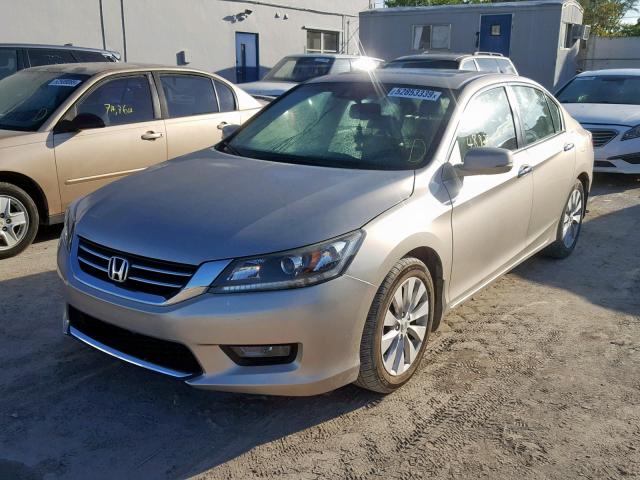 1HGCR2F80FA060523 - 2015 HONDA ACCORD EXL GOLD photo 2