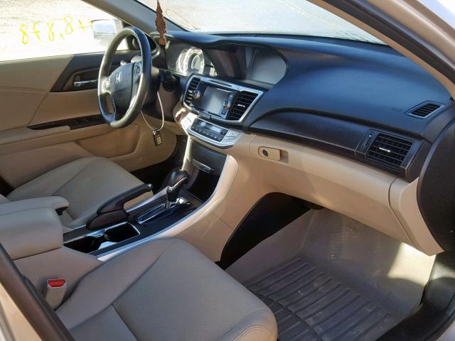 1HGCR2F80FA060523 - 2015 HONDA ACCORD EXL GOLD photo 5