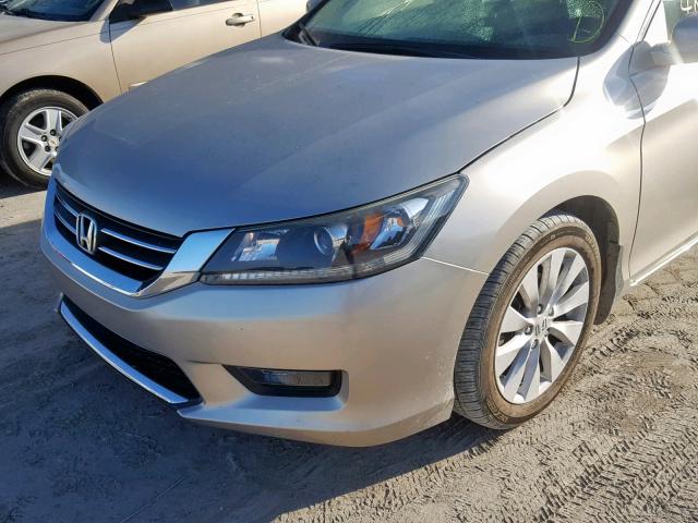 1HGCR2F80FA060523 - 2015 HONDA ACCORD EXL GOLD photo 9