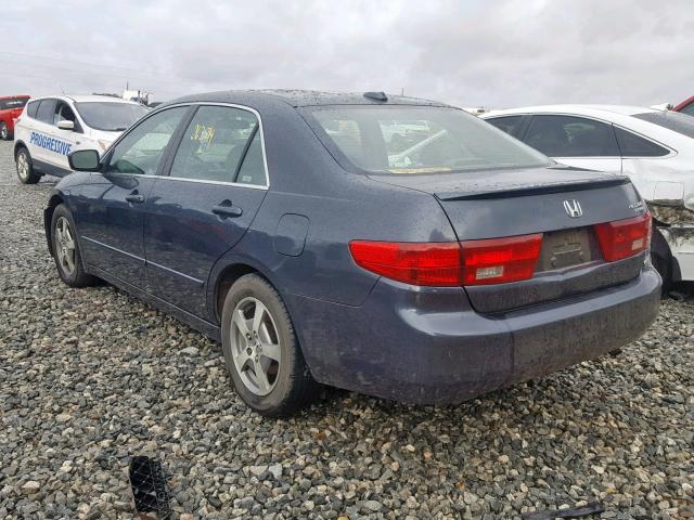 JHMCN36445C003496 - 2005 HONDA ACCORD HYB GRAY photo 3