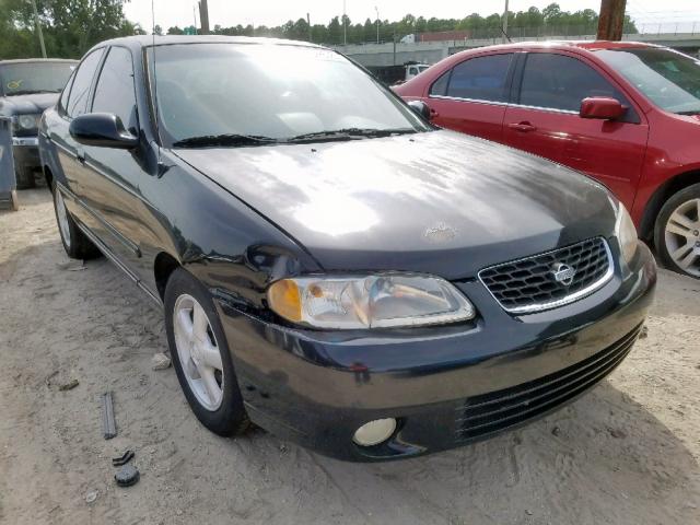 3N1BB51D7YL102155 - 2000 NISSAN SENTRA SE BLACK photo 1