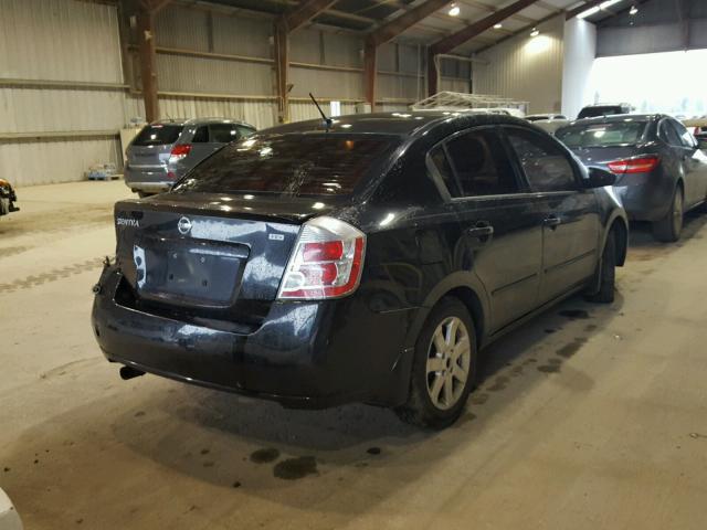 3N1AB61E79L683300 - 2009 NISSAN SENTRA 2.0 BLACK photo 4