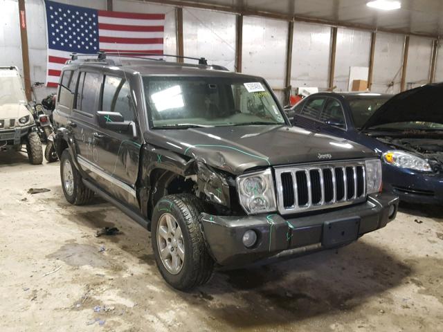 1J8HG58256C338480 - 2006 JEEP COMMANDER GRAY photo 1
