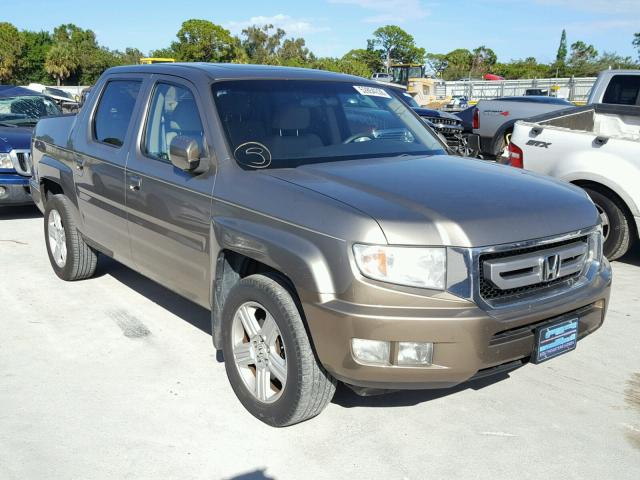 5FPYK165X9B102577 - 2009 HONDA RIDGELINE TAN photo 1