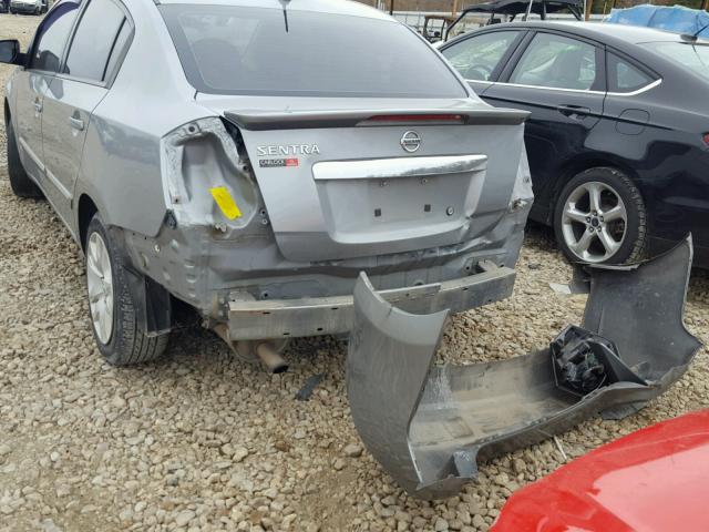 3N1AB6AP0BL607103 - 2011 NISSAN SENTRA 2.0 GRAY photo 9