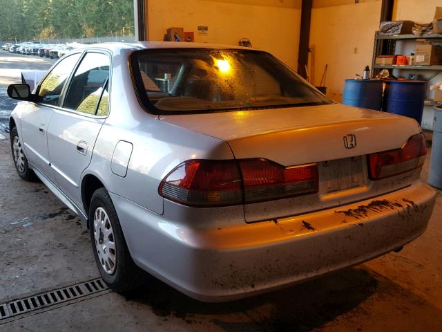 1HGCF86691A033369 - 2001 HONDA ACCORD VAL SILVER photo 3