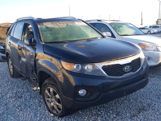 5XYKT4A22DG365366 - 2013 KIA SORENTO LX CHARCOAL photo 1