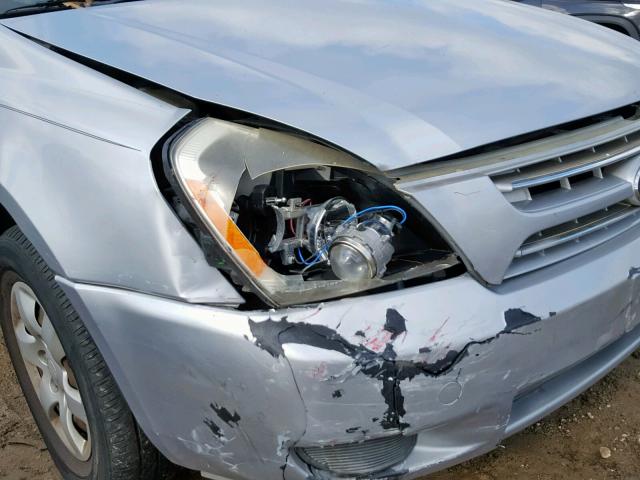 KNDMB233986255140 - 2008 KIA SEDONA EX SILVER photo 9