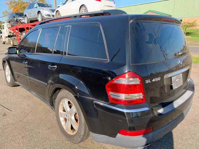 4JGBF71E27A251256 - 2007 MERCEDES-BENZ GL 450 4MA BLACK photo 3