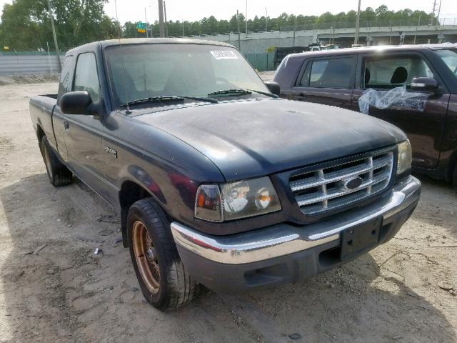 1FTYR44E32PA26835 - 2002 FORD RANGER SUP BLUE photo 1