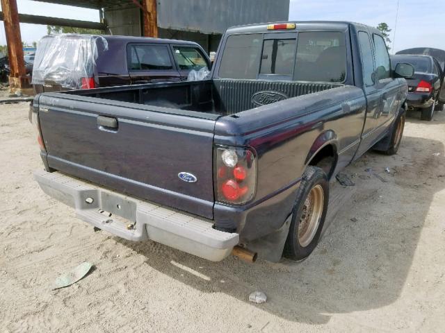 1FTYR44E32PA26835 - 2002 FORD RANGER SUP BLUE photo 4