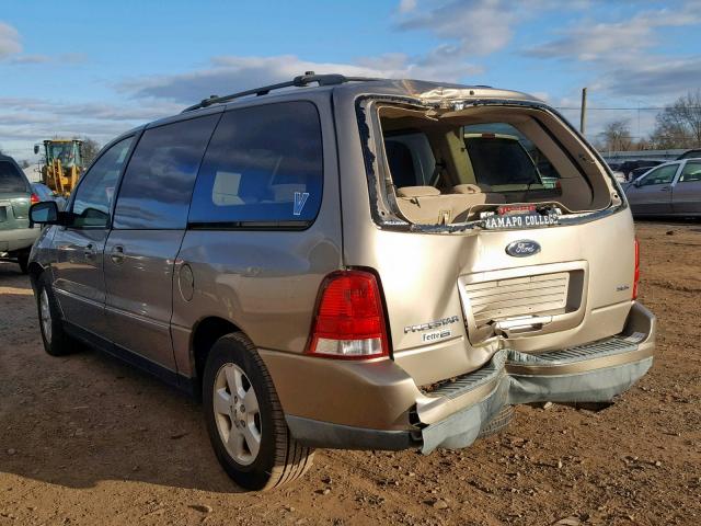 2FMDA57694BA60557 - 2004 FORD FREESTAR S TAN photo 3