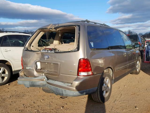 2FMDA57694BA60557 - 2004 FORD FREESTAR S TAN photo 4