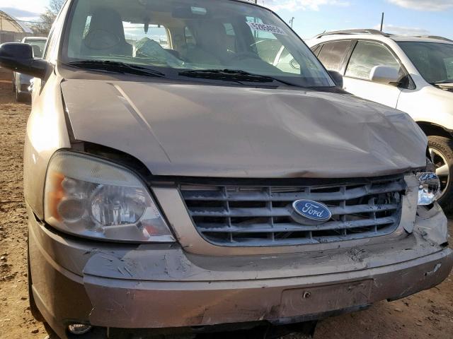 2FMDA57694BA60557 - 2004 FORD FREESTAR S TAN photo 9