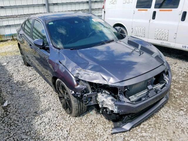 19XFC2F85KE029949 - 2019 HONDA CIVIC SPOR GRAY photo 1