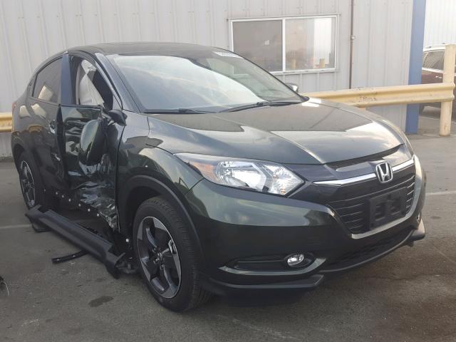 3CZRU5H50JG701363 - 2018 HONDA HR-V EX GREEN photo 1