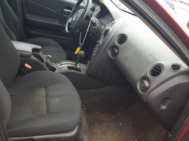 2G2WP552581127473 - 2008 PONTIAC GRAND PRIX Բորդո լուսանկար 5