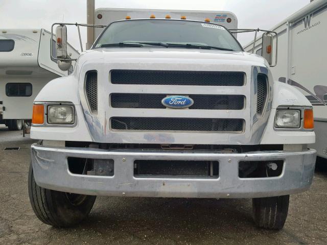 3FRWF65A19V131541 - 2009 FORD F650 SUPER WHITE photo 9