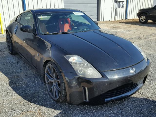 JN1AZ34D54M100962 - 2004 NISSAN 350Z COUPE BLACK photo 1