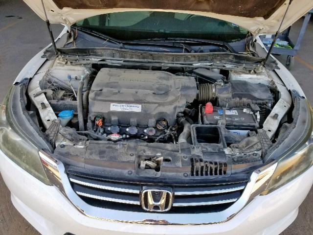 1HGCR3F82DA041054 - 2013 HONDA ACCORD EXL WHITE photo 7