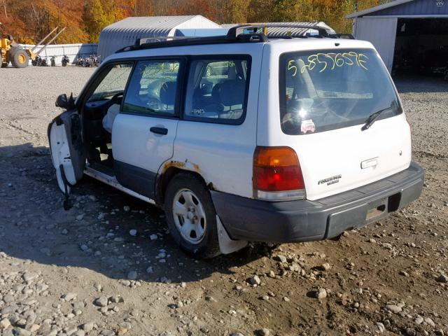 JF1SF6351XH719373 - 1999 SUBARU FORESTER L WHITE photo 3