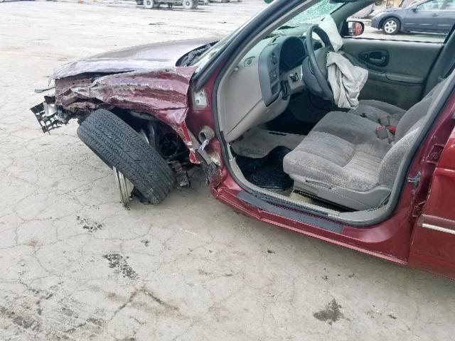 2G1WL52M3X9184969 - 1999 CHEVROLET LUMINA BAS მუქწითელი ფოტო 10