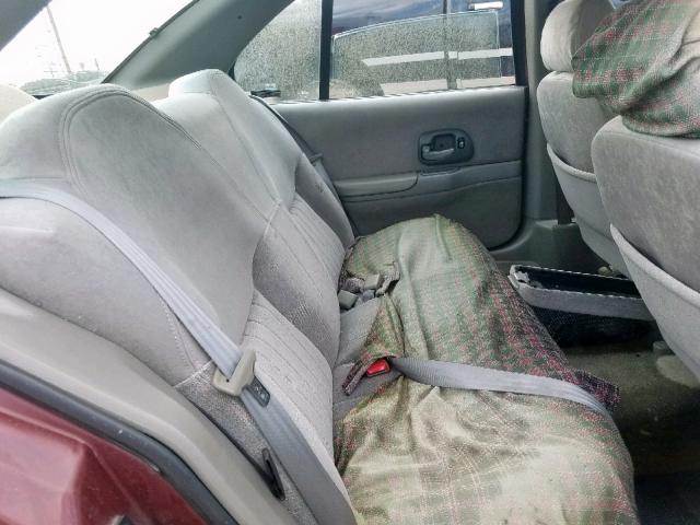 2G1WL52M3X9184969 - 1999 CHEVROLET LUMINA BAS მუქწითელი ფოტო 6