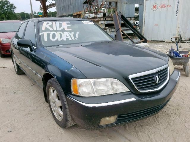 JH4KA96512C010341 - 2002 ACURA 3.5RL GREEN photo 1