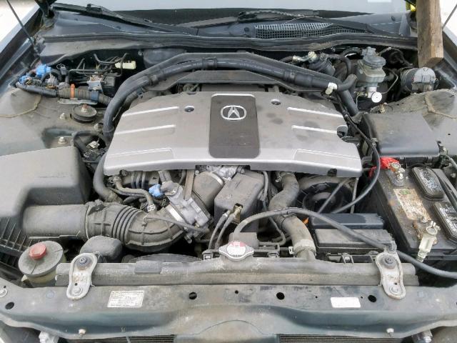 JH4KA96512C010341 - 2002 ACURA 3.5RL GREEN photo 7